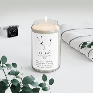 Taurus Zodiac Luxe Candle