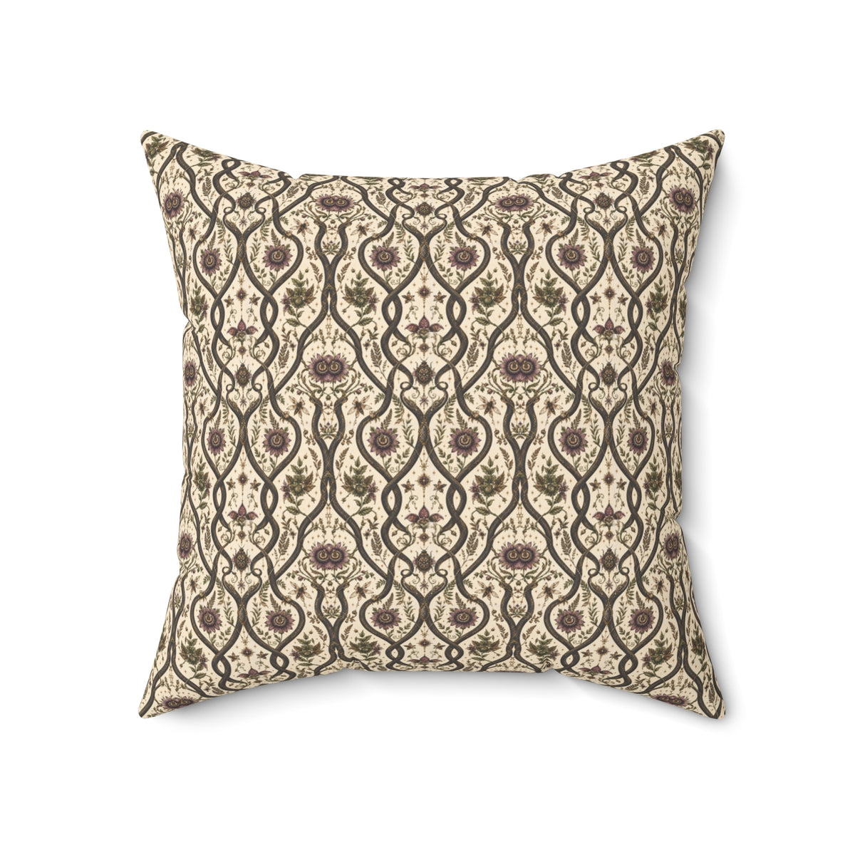 Serpent Conservatory Moon Milk Decorative Pillow