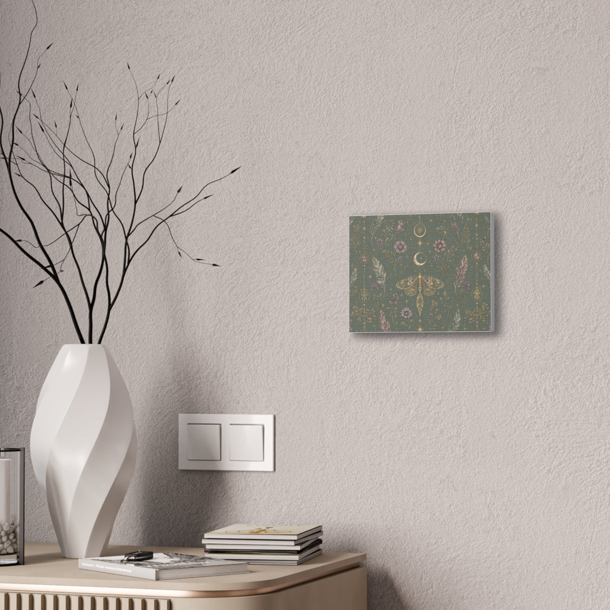 Talisman Moonlight Sage Stretched Canvas