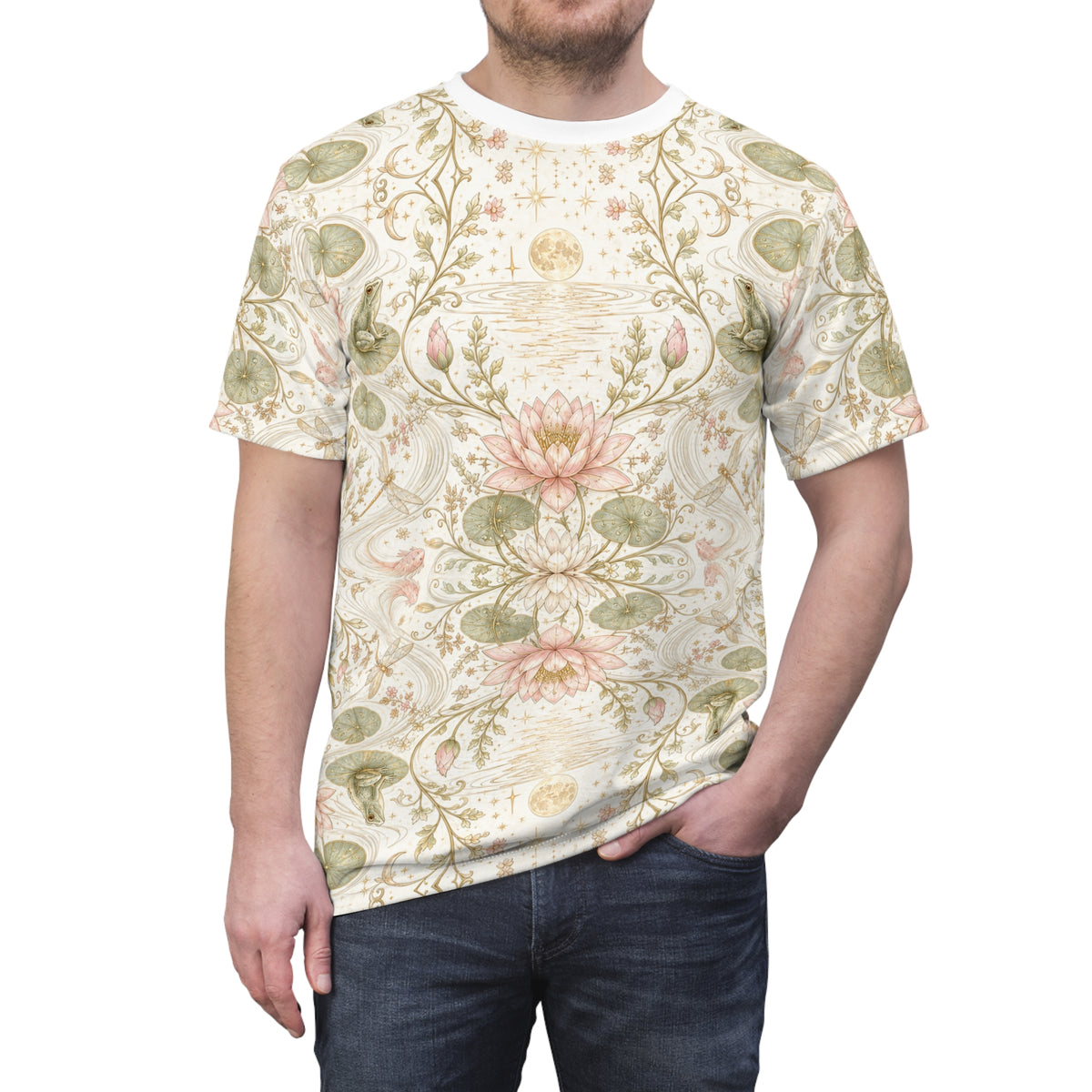Nymphaea Nocturne Moon Milk T-Shirt