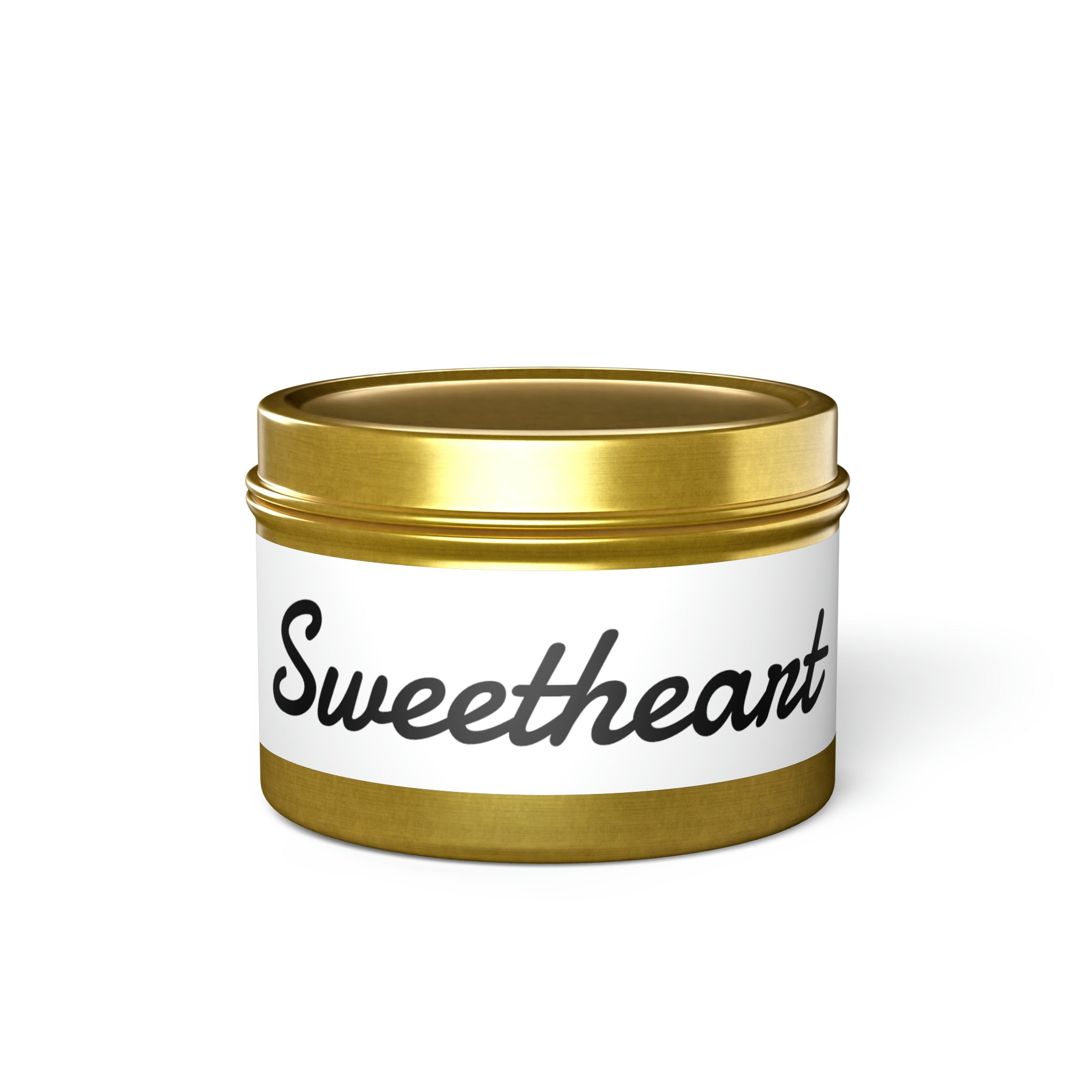 Sweetheart Tin Candle