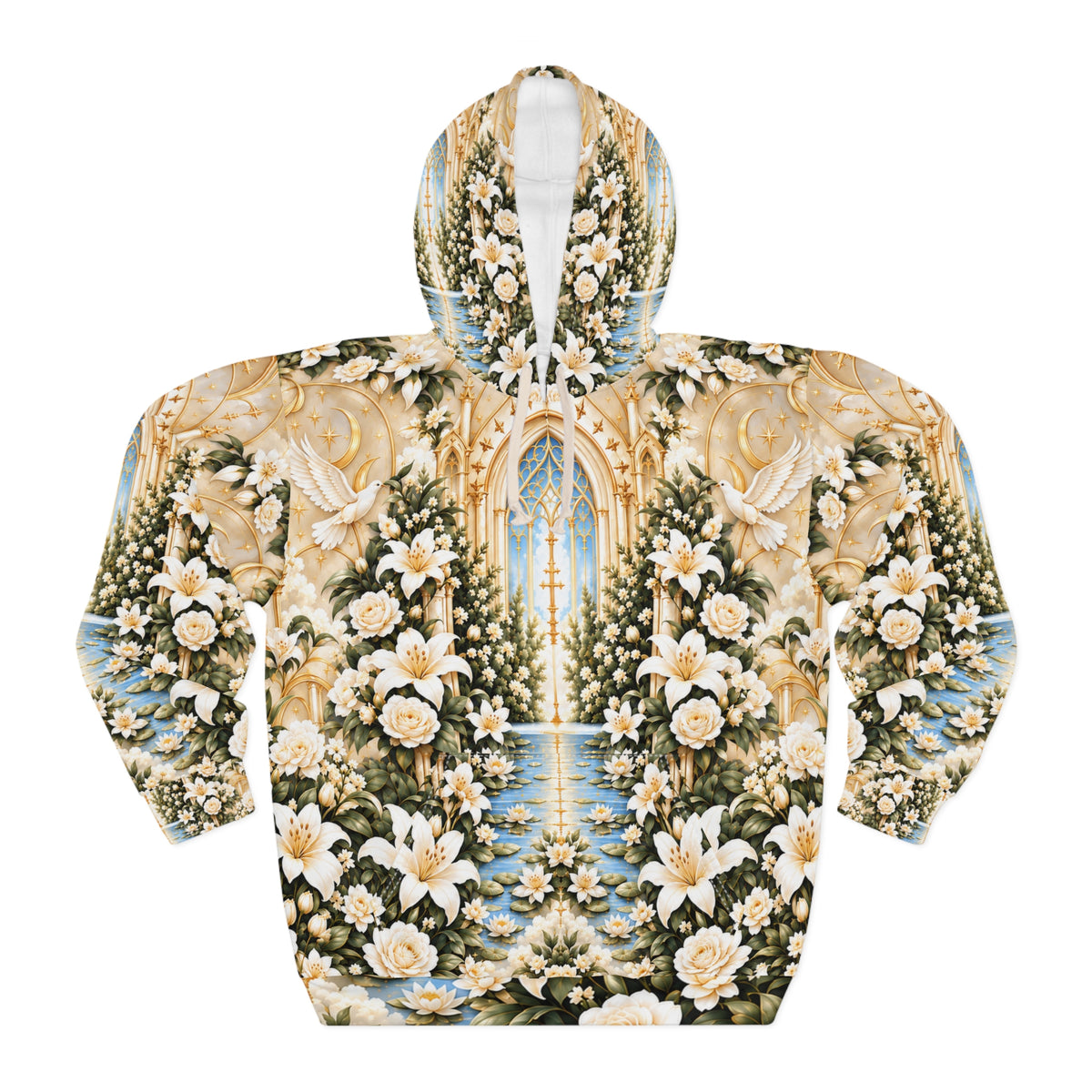 Immaculate Garden Champagne Pullover Hoodie
