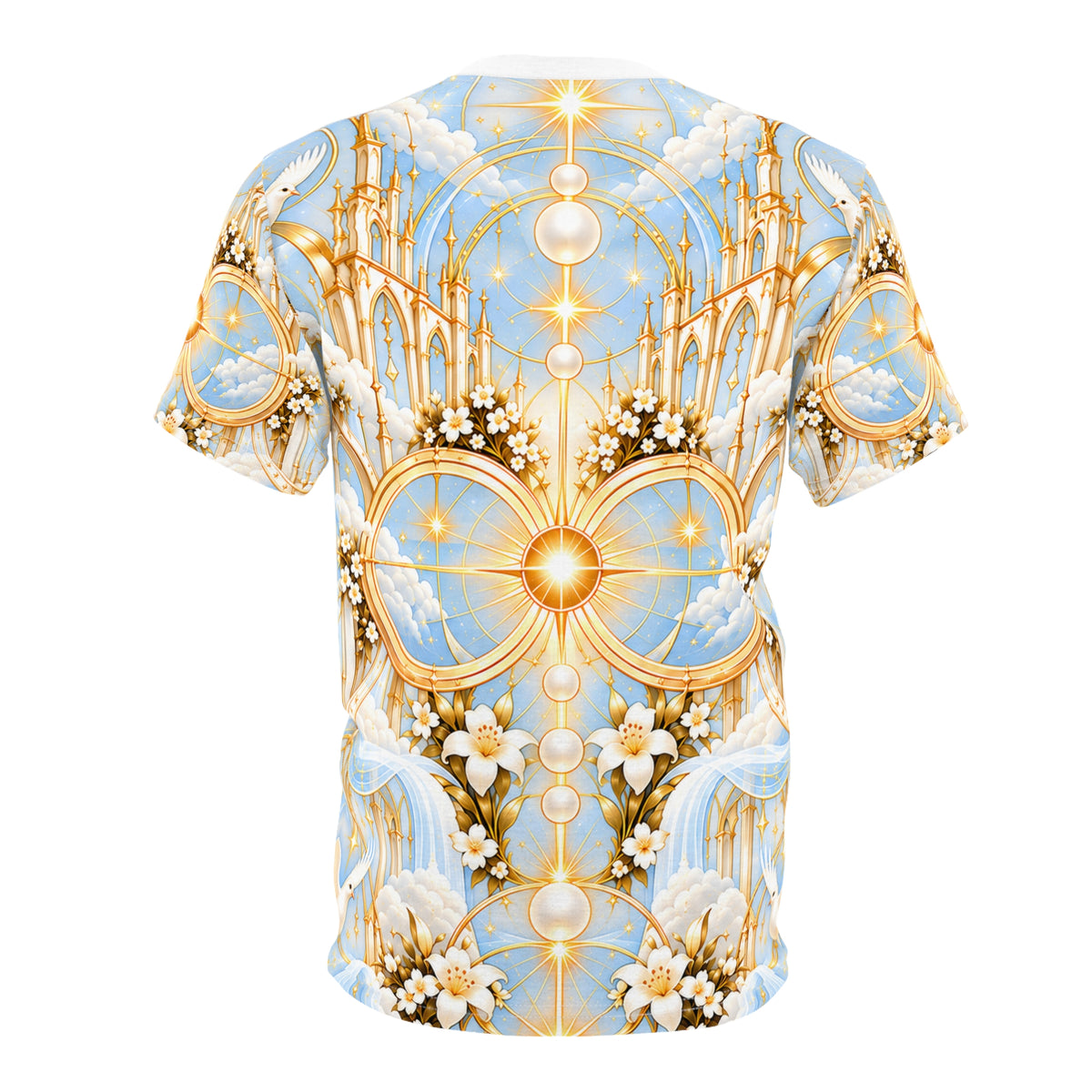 Cathedral of Light Alabaster Dawn All-over-print T-Shirt