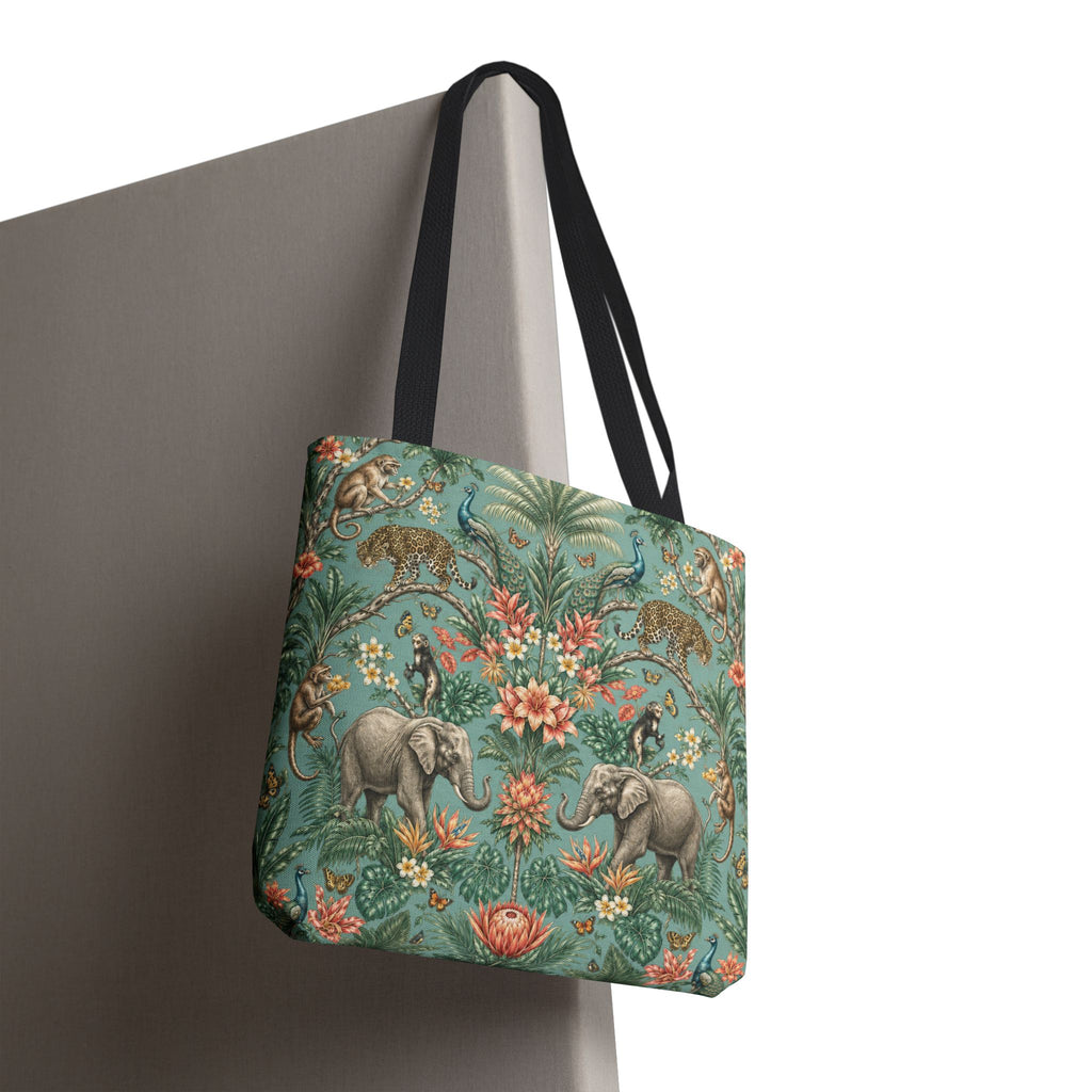 Mystic Jungle Verdigris Jungle Tote Bag