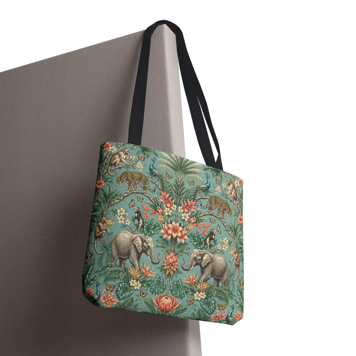 Mystic Jungle Verdigris Jungle Tote Bag