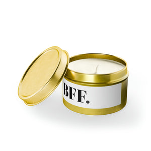 BFF Tin Candle