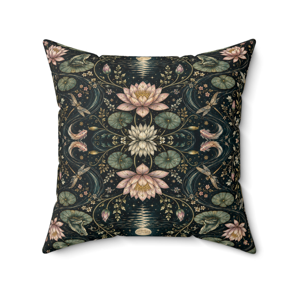 Nymphaea Nocturne Nocturne Decorative Pillow