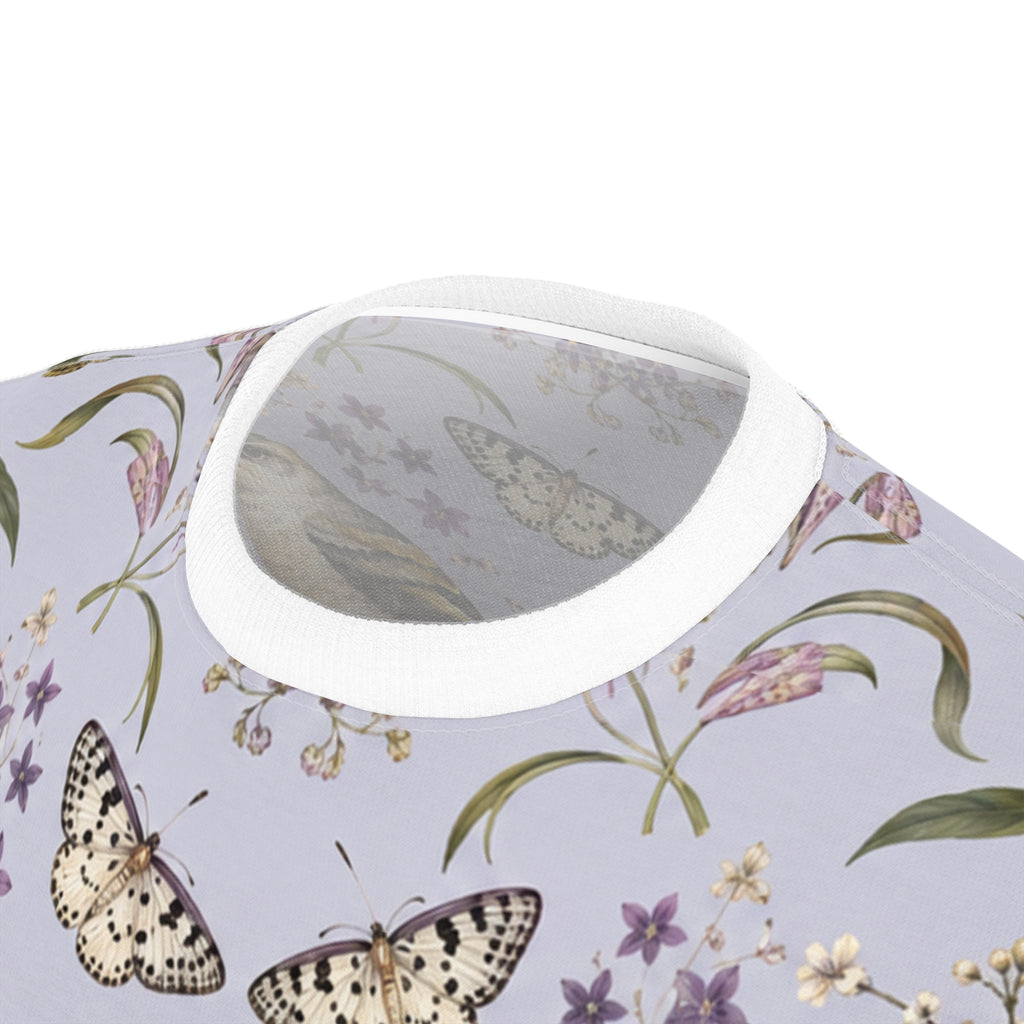 Botanical Bird's Nest Lilac T-Shirt