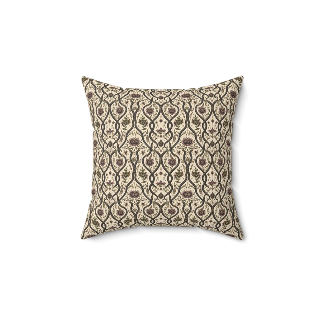 Serpent Conservatory Moon Milk Decorative Pillow