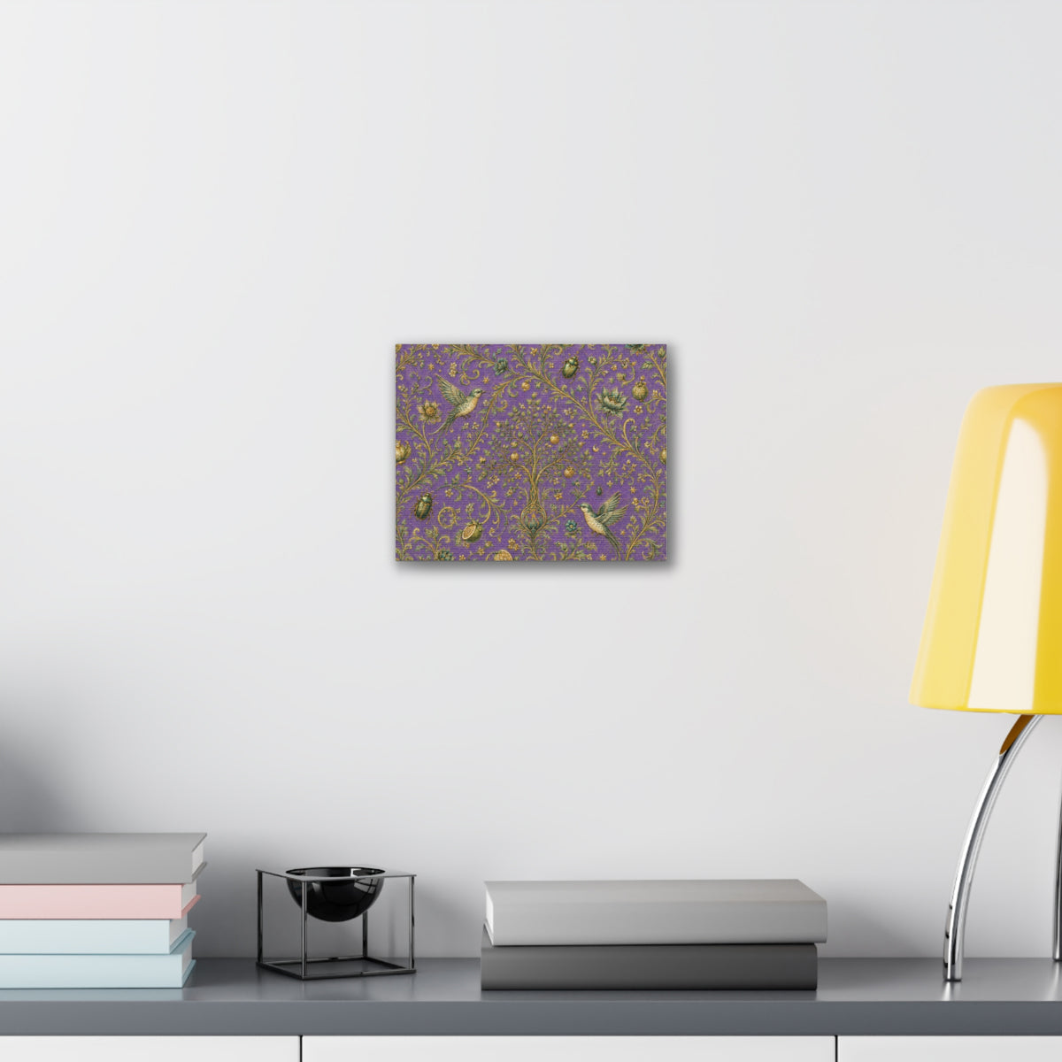 Sacred Canopy Amethyst Stretched Canvas
