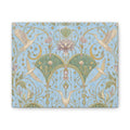 Celestial Aviary Blue Hour Stretched Canvas
