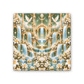 Living Waters Sanctuary Soft Sage Gold 8-inch Canvas