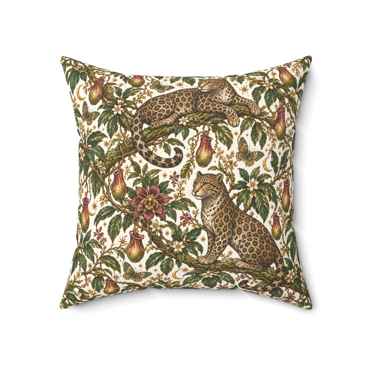 Cloud Leopard Reverie Moon Milk Decorative Pillow