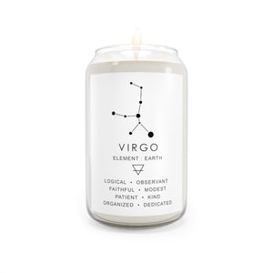 Virgo Zodiac Luxe Candle