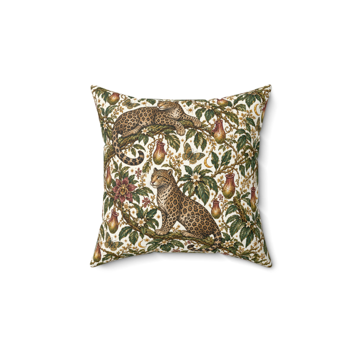 Cloud Leopard Reverie Moon Milk Decorative Pillow