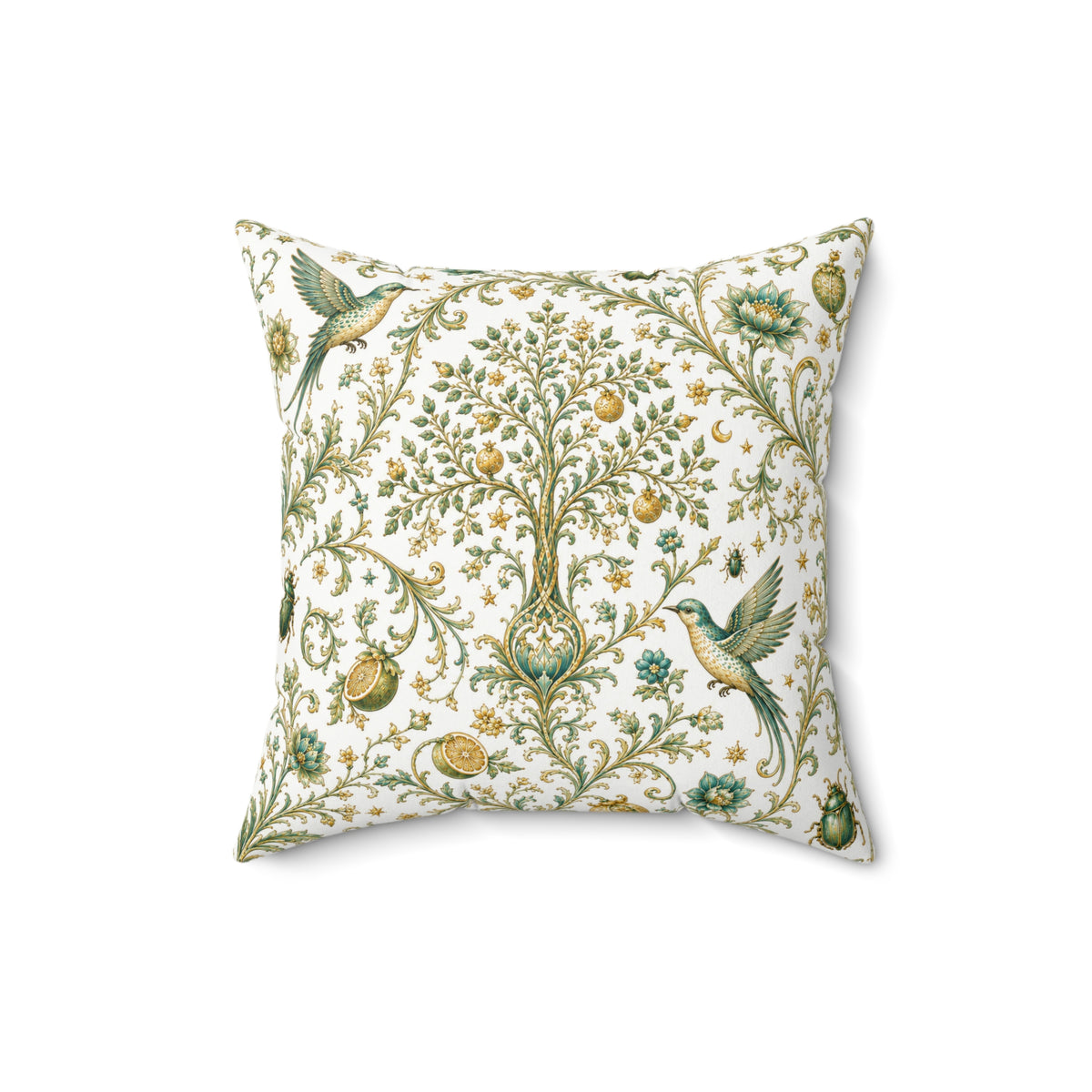 Sacred Canopy Moon Milk Decorative Pillow