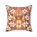 Queen of Heaven Dusty Rose Decorative Pillow