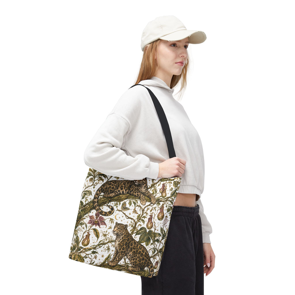 Cloud Leopard Reverie Moon Milk Tote Bag