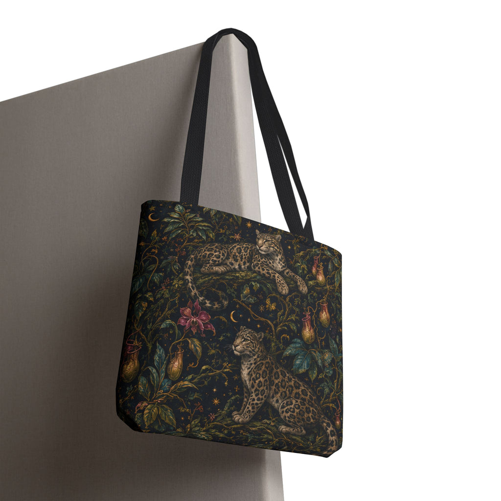 Cloud Leopard Reverie Nocturne Tote Bag