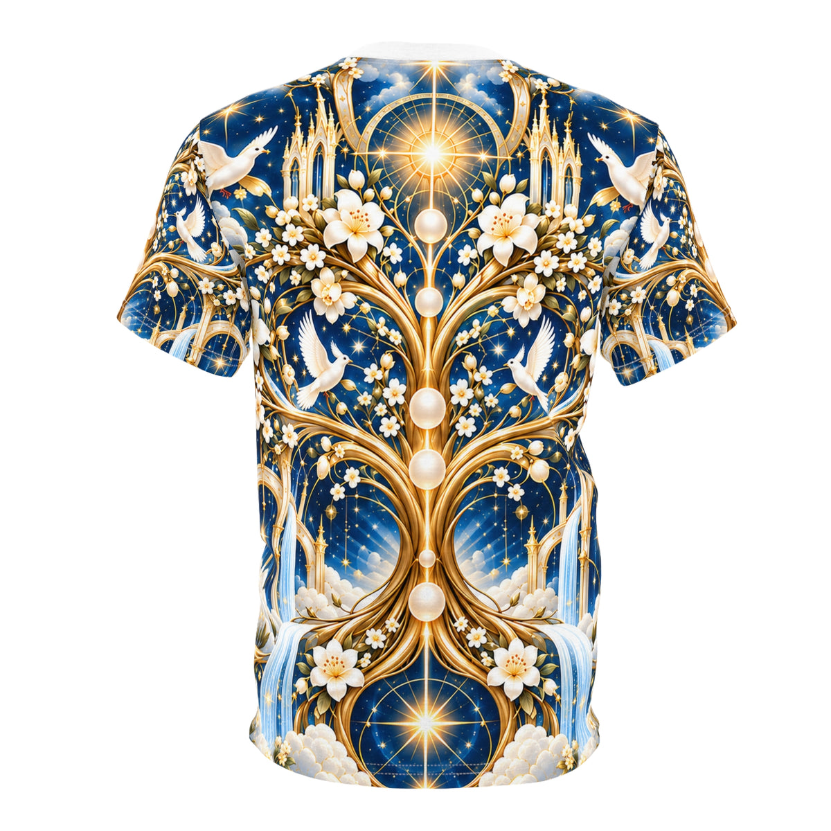 Tree of Heaven Celestial Blue All-over-print T-Shirt