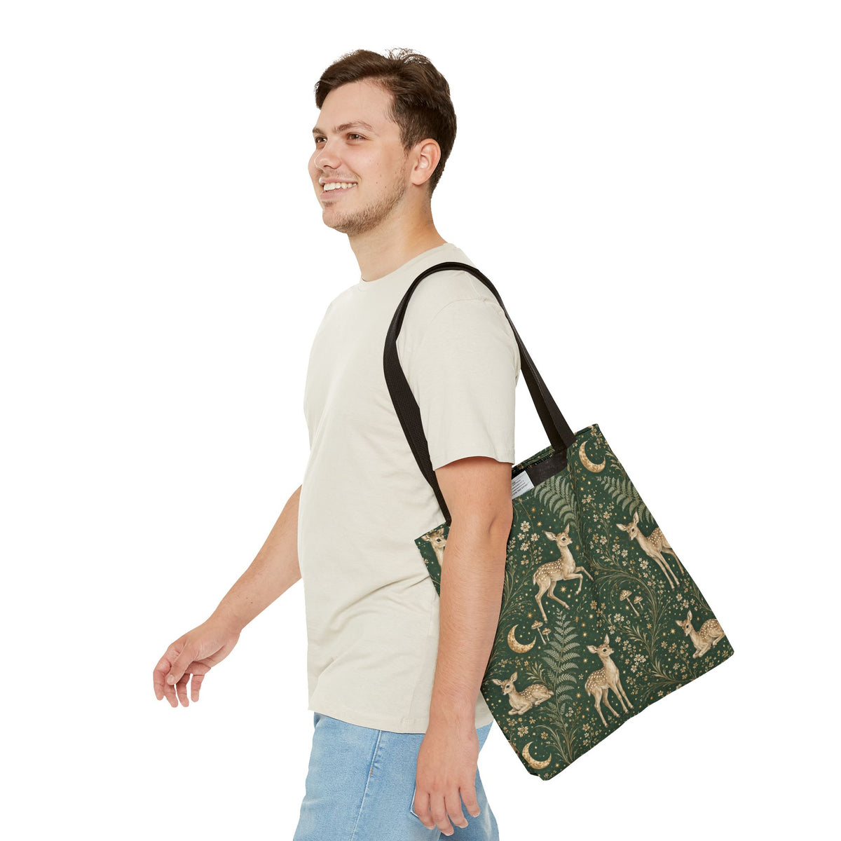 Astral Fawn Forest Tote Bag