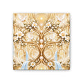 Tree of Heaven Alabaster Gold Wrapped Canvas