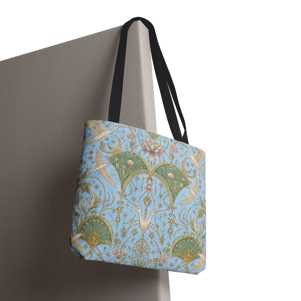 Celestial Aviary Blue Hour Tote Bag