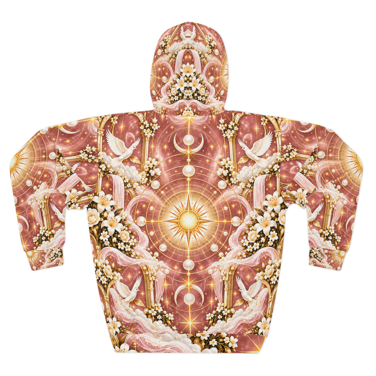 Cosmic Glory Twilight Rose Pullover Hoodie