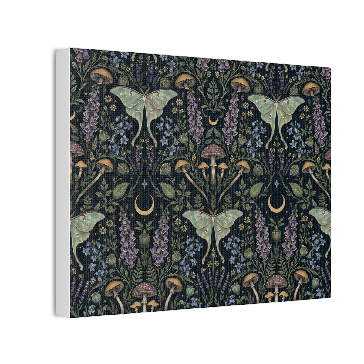 Luna Apothecary Verdigris Stretched Canvas