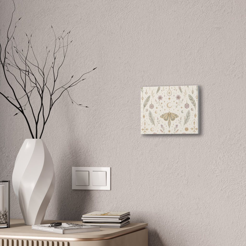 Talisman Moonlight Moon Milk Stretched Canvas