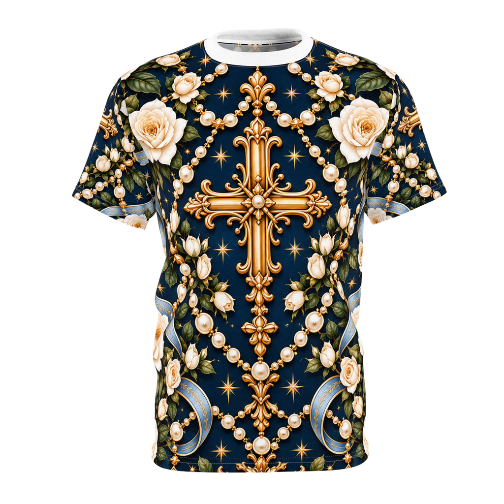 Rosary of Light Sapphire All-over-print T-Shirt