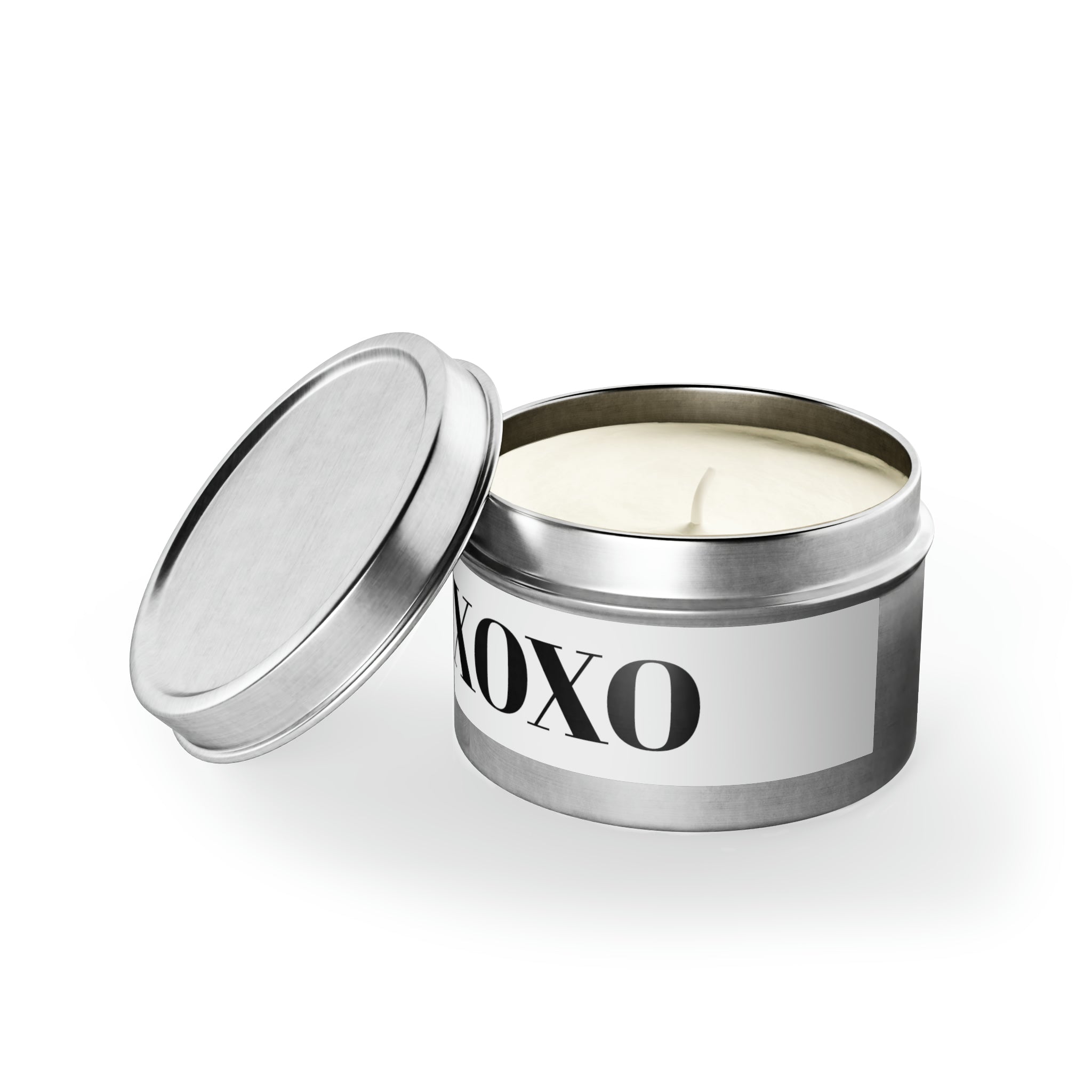 XOXO Tin Candle