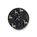 Astral Fawn Nocturne Acrylic Wall Clock