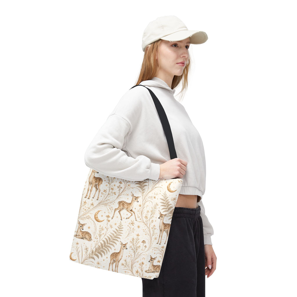 Astral Fawn Moon Milk Tote Bag