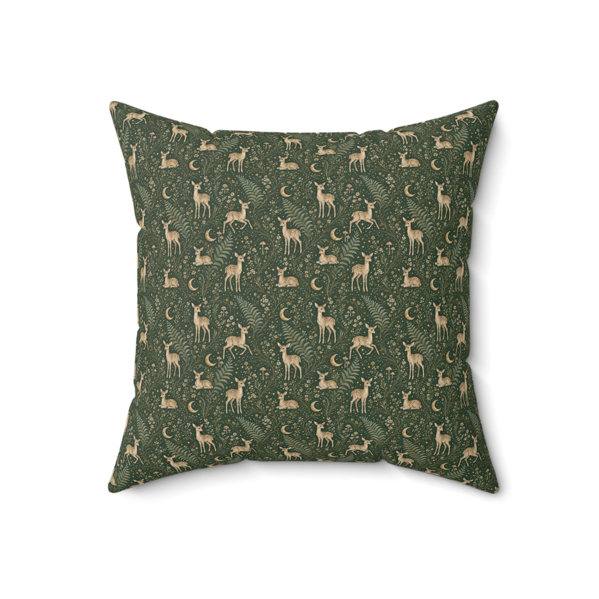 Astral Fawn Forest Decorative Pillow