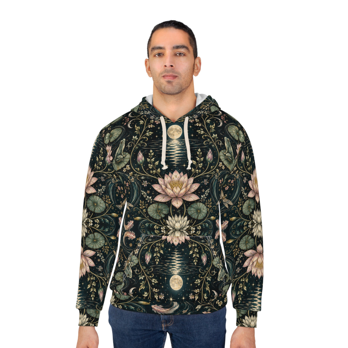 Nymphaea Nocturne Nocturne Pullover Hoodie
