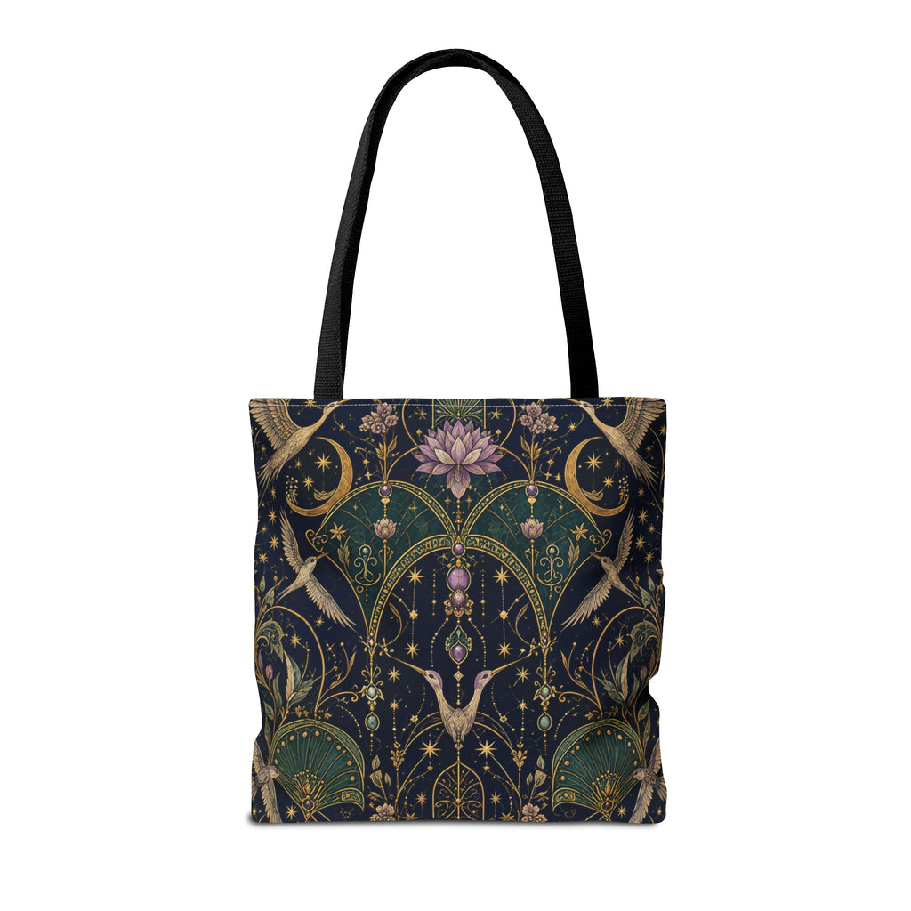 Celestial Aviary Nocturne Tote Bag