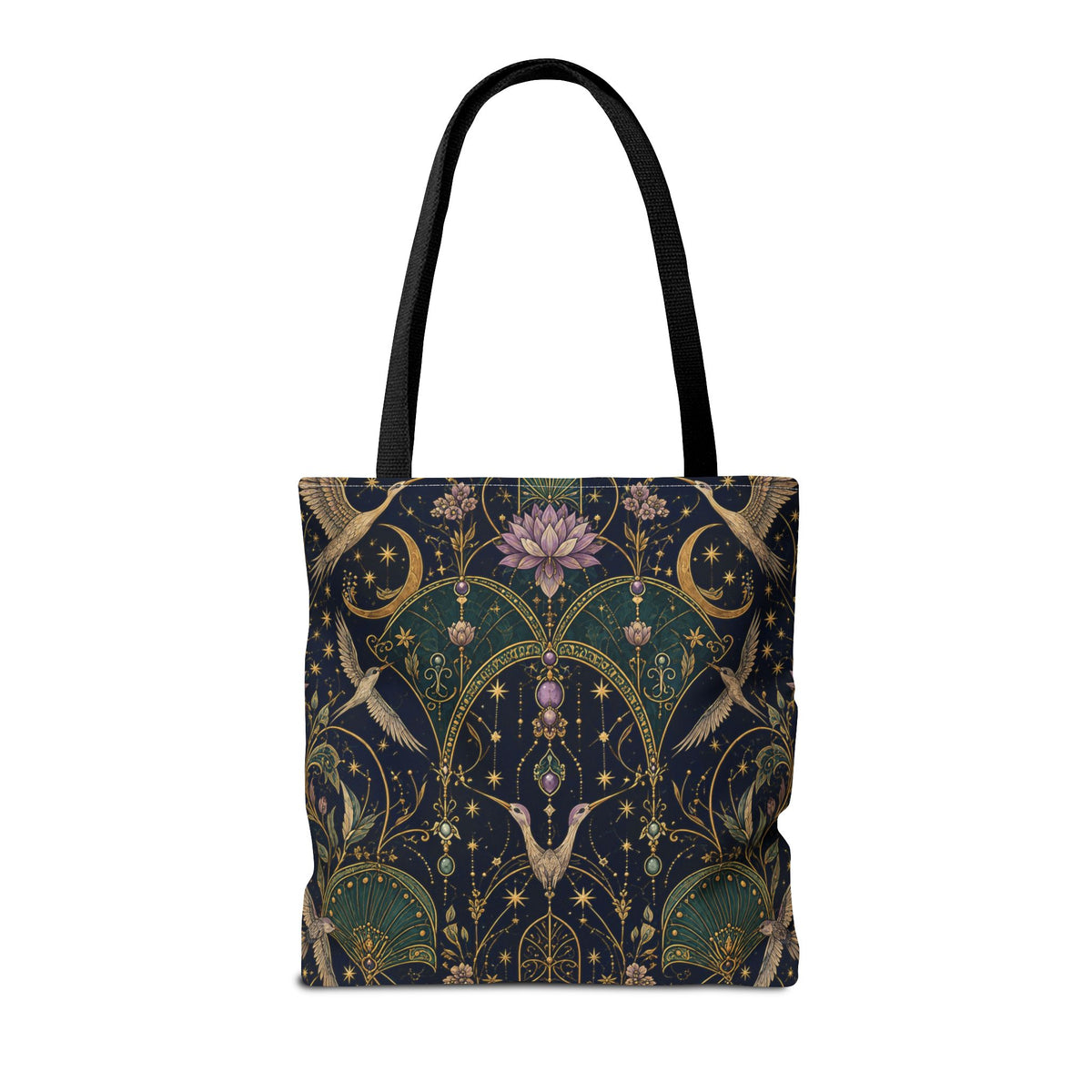 Celestial Aviary Nocturne Tote Bag
