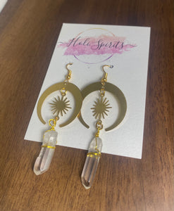 Moon & Starburst Earrings