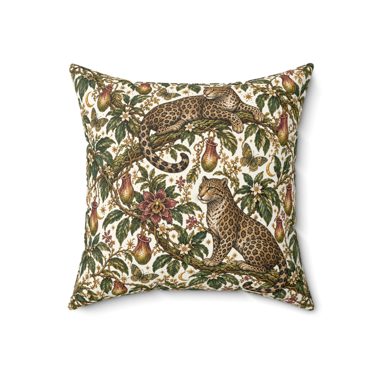 Cloud Leopard Reverie Moon Milk Decorative Pillow