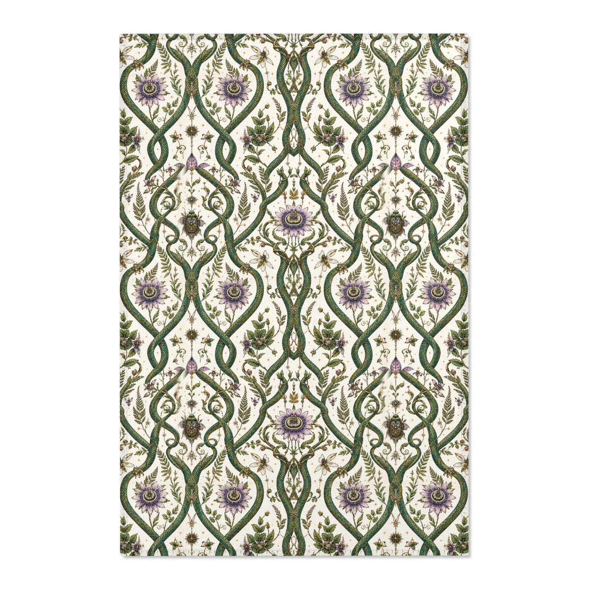 Serpent Conservatory Garden Mist Area Rug