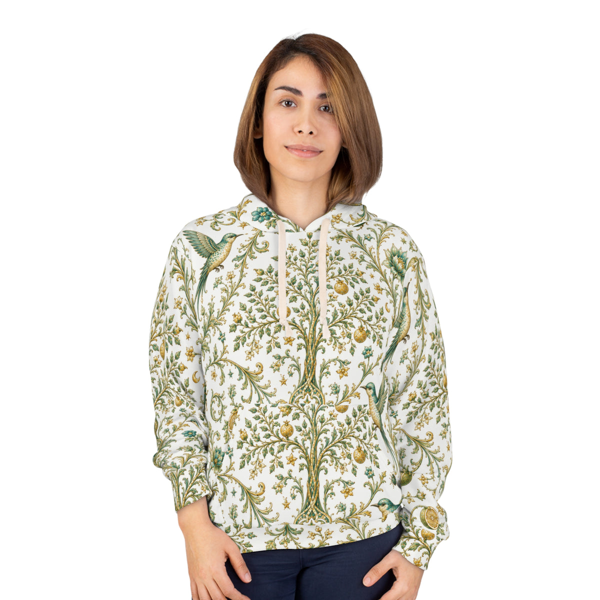 Sacred Canopy Moon Milk Pullover Hoodie