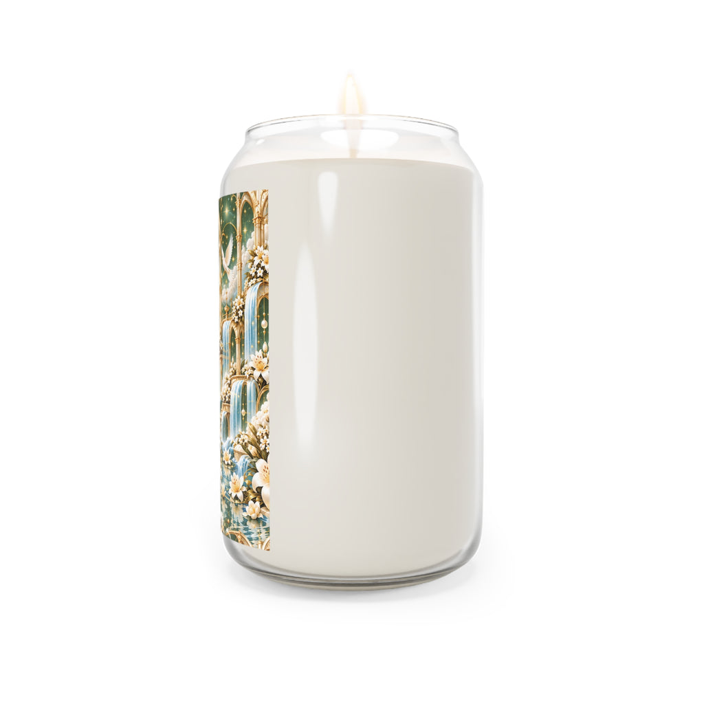 Living Waters Sanctuary Soft Sage Gold Luxe Candle