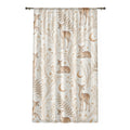 Astral Fawn Moon Milk Window Curtain