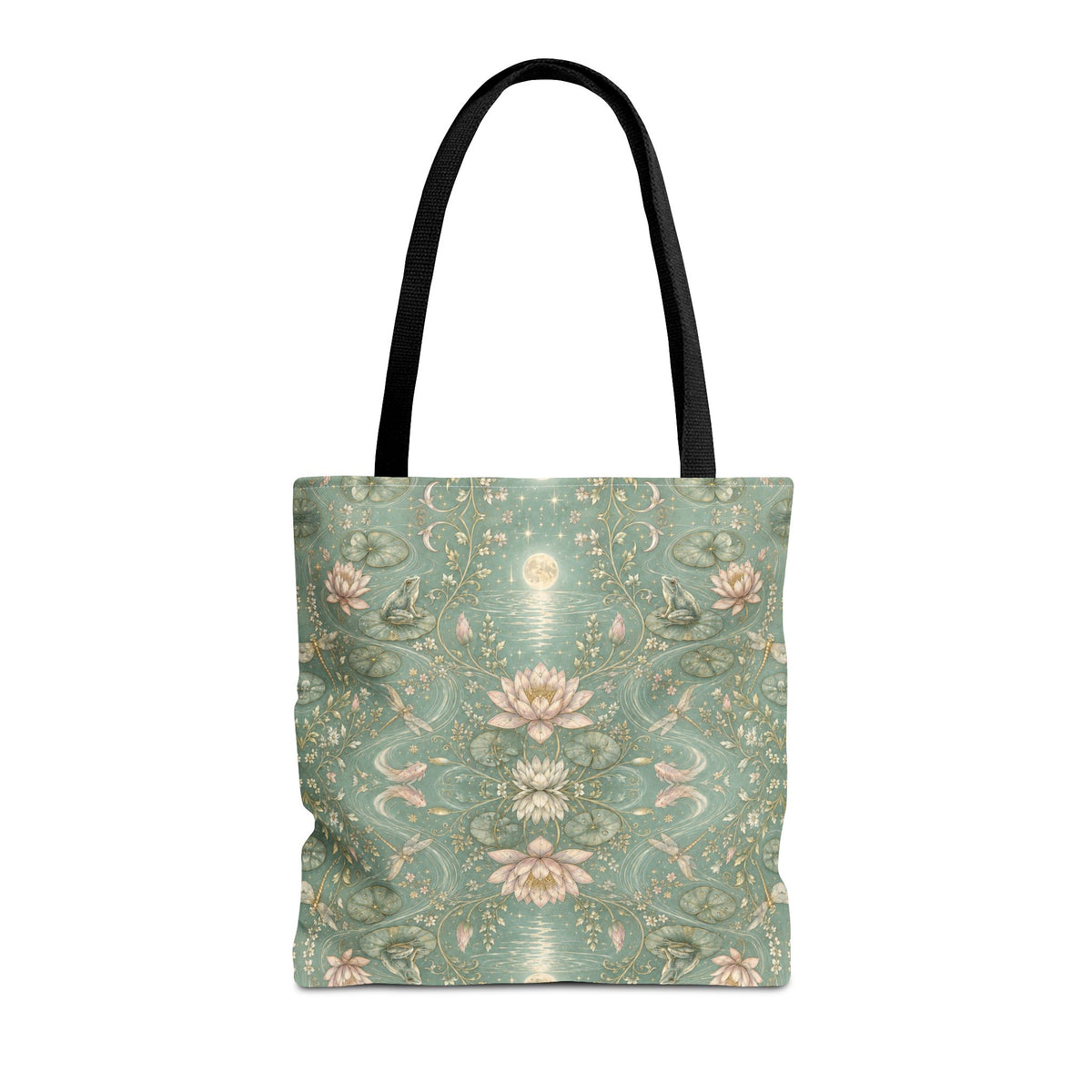Nymphaea Nocturne Moon Mist Tote Bag