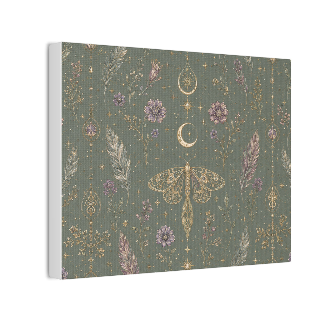 Talisman Moonlight Sage Stretched Canvas