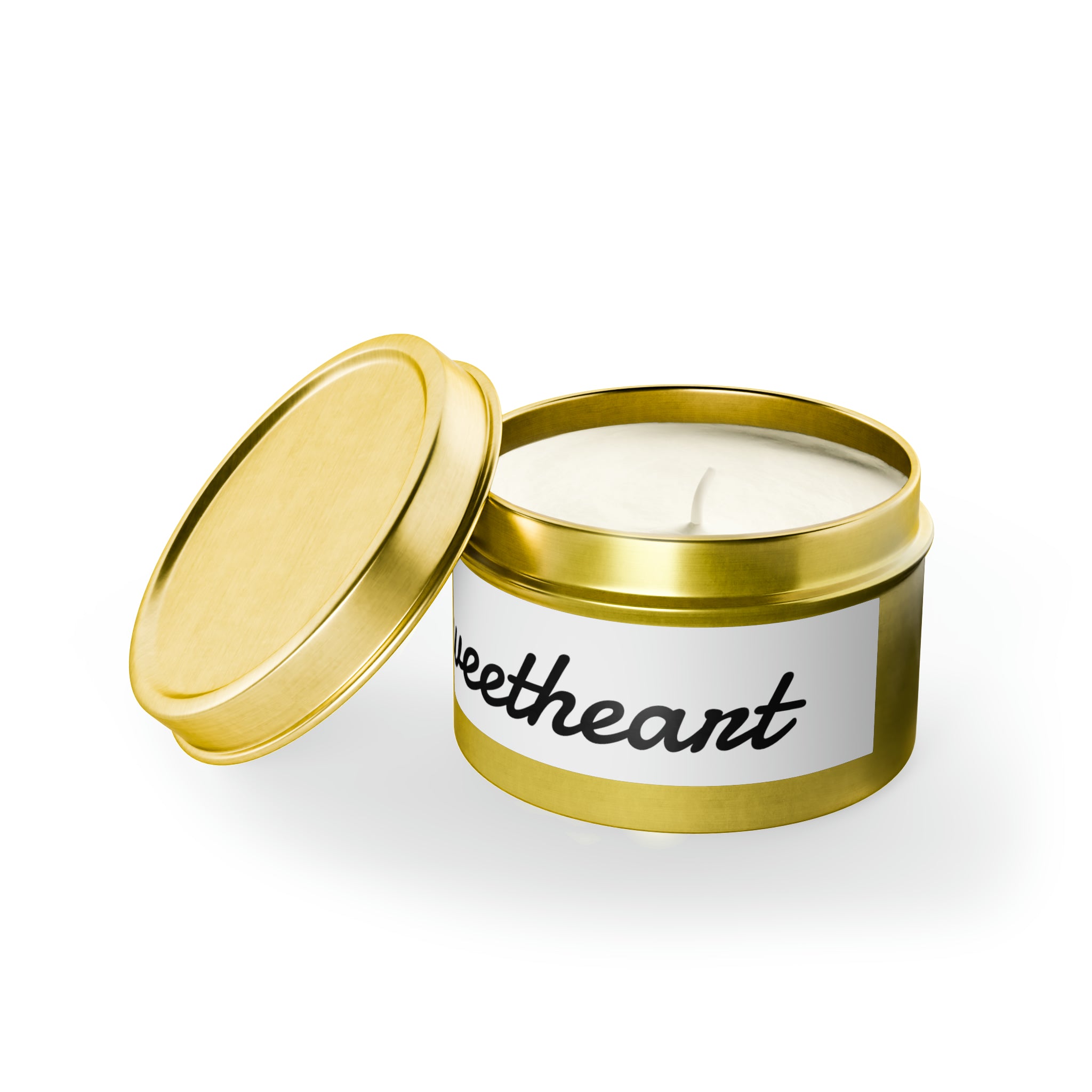 Sweetheart Tin Candle