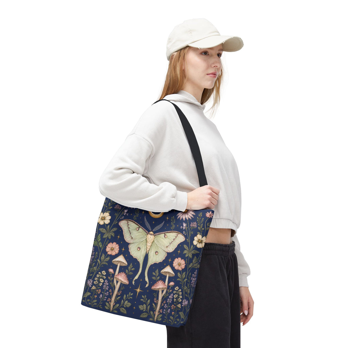 Luna Apothecary Indigo Tote Bag