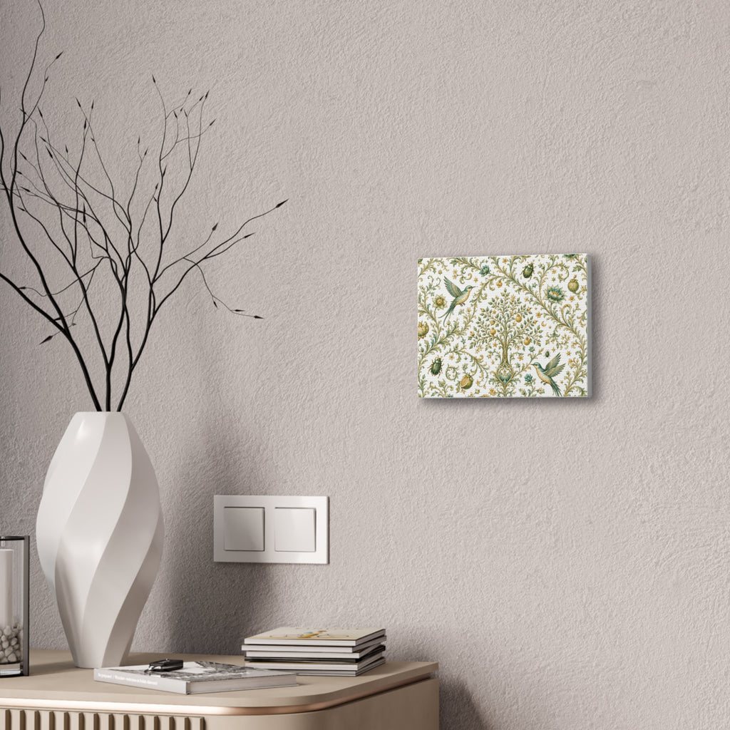 Sacred Canopy Moon Milk Stretched Canvas
