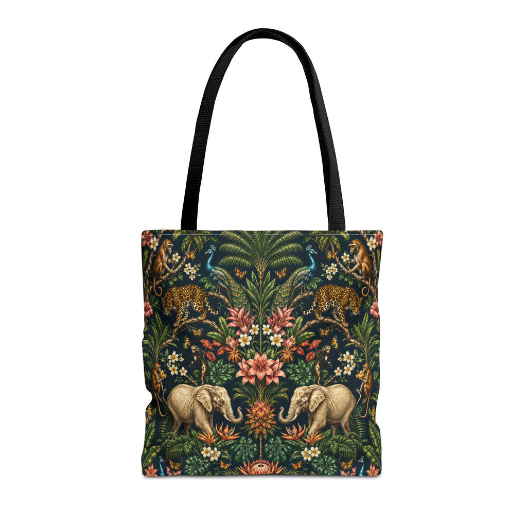 Mystic Jungle Midnight Jungle Tote Bag